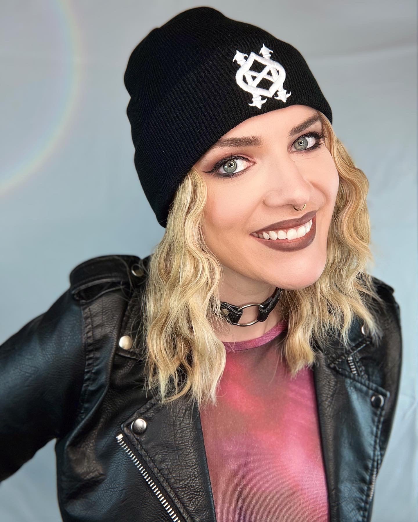 Hat Black with White Emblem